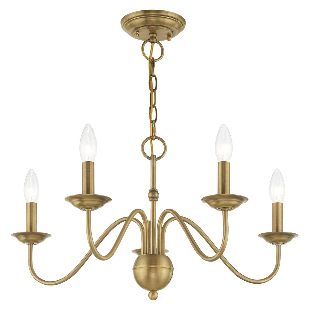 LIVEX LIGHTING  52165-01 Windson Chandelier