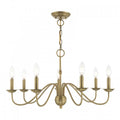 LIVEX LIGHTING  52167-01 Windson Chandelier