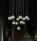 CWI LIGHTING   5444P24C-R  Perrier  13 Light Multi Light Pendant