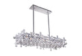 CWI LIGHTING   5689P35-12-601  Arley 12 Light Island Chandelier with Chrome finish