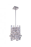 CWI LIGHTING  5689P6-1-S-601  Arley 1 Light Mini Chandelier with Chrome finish
