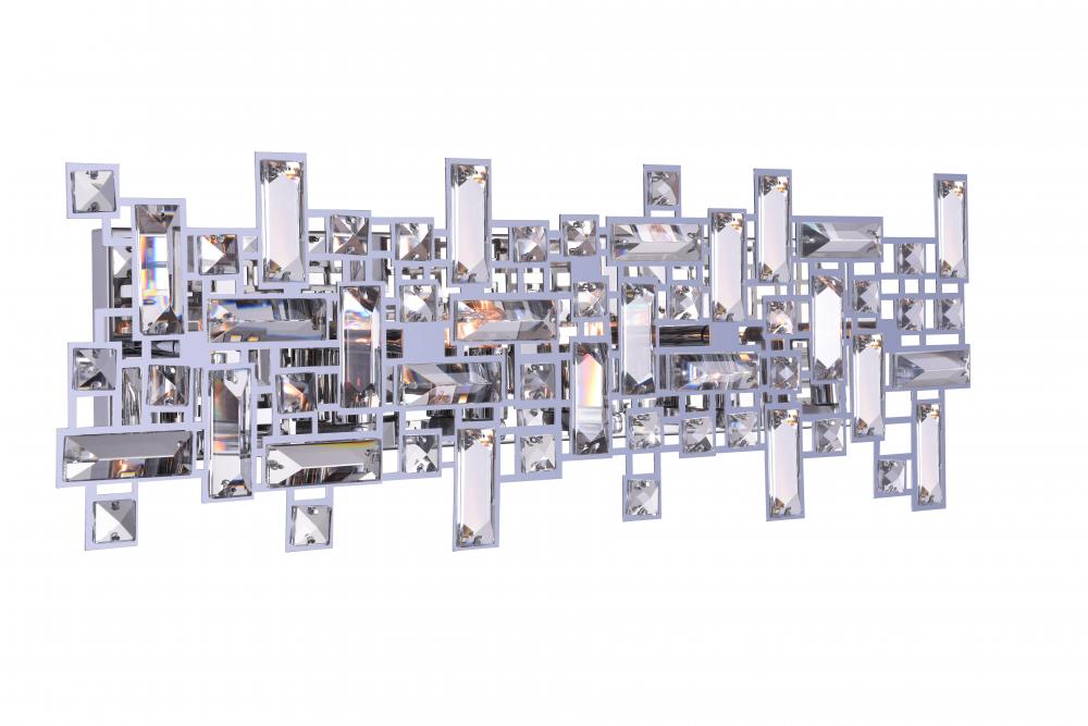 CWI LIGHTING   5689W24-6-601  Arley 6 Light Vanity Light with Chrome finish