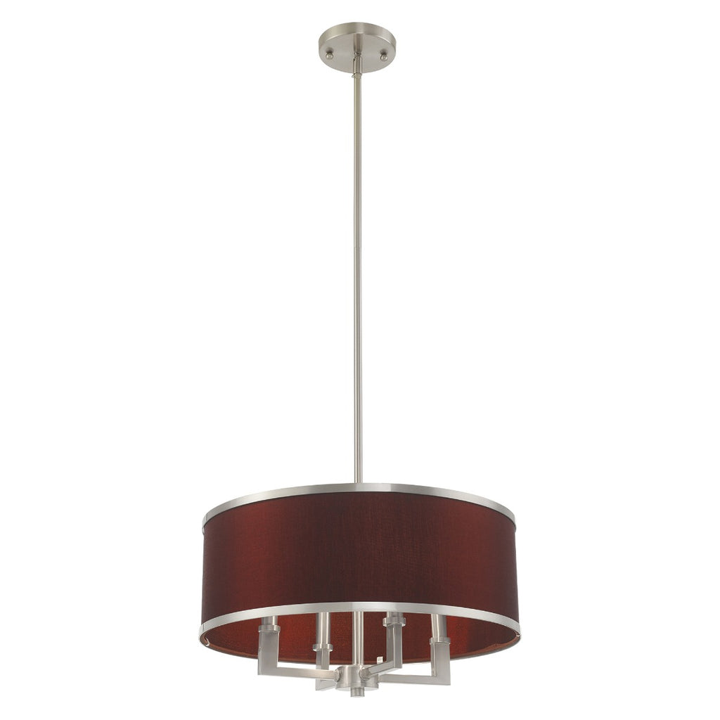 LIVEX LIGHTING  60414-91  Park Ridge Pendant/Chandelier