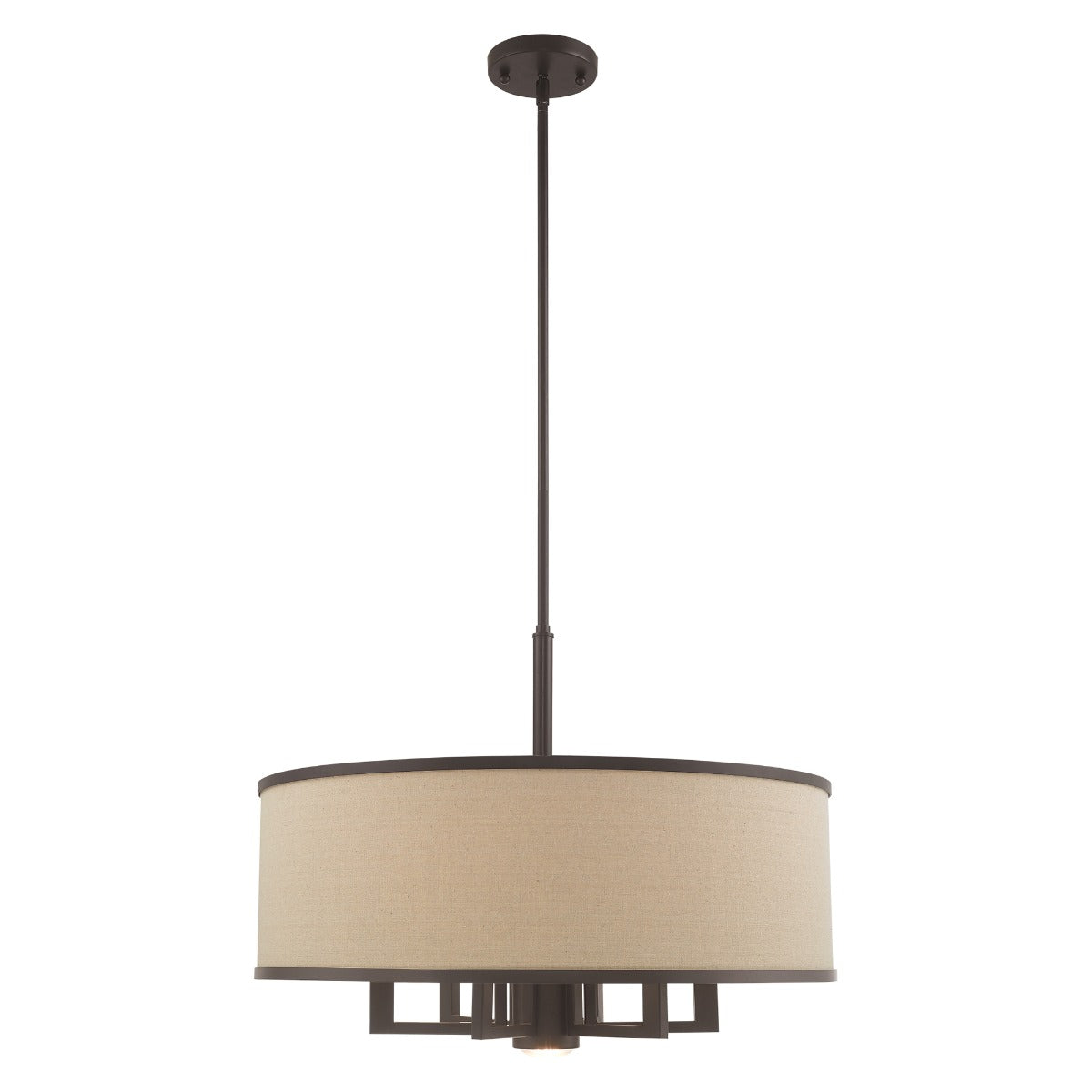 LIVEX LIGHTING  62614-07  Park Ridge Pendant/Chandelier