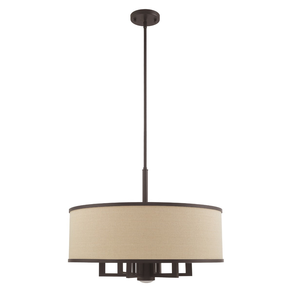 LIVEX LIGHTING  62614-07  Park Ridge Pendant/Chandelier