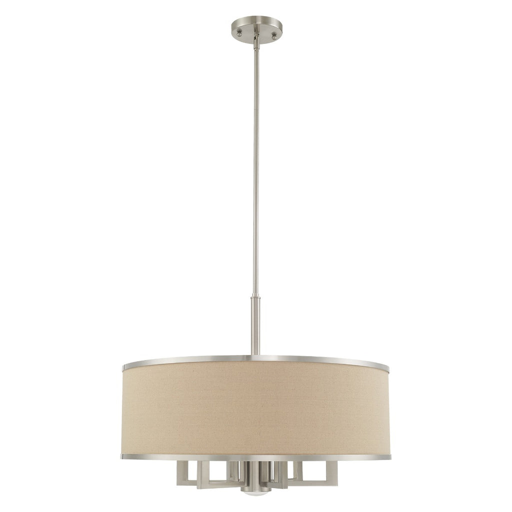 LIVEX LIGHTING  62614-91  Park Ridge Pendant/Chandelier
