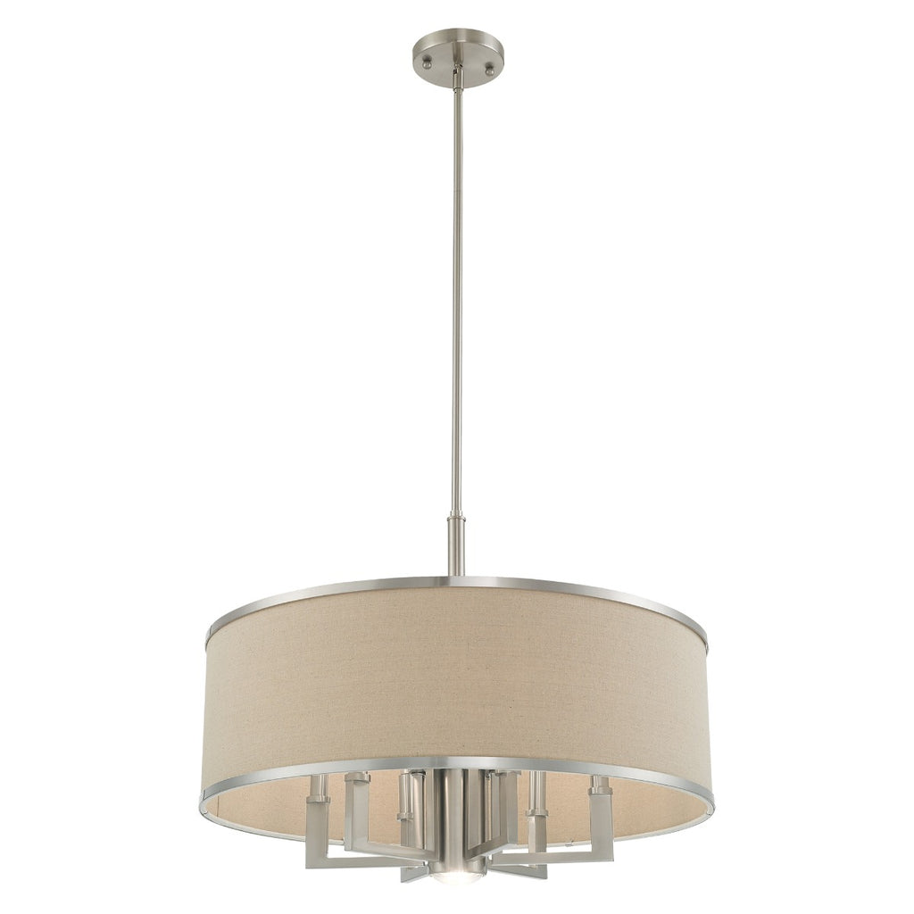 LIVEX LIGHTING  62614-91  Park Ridge Pendant/Chandelier