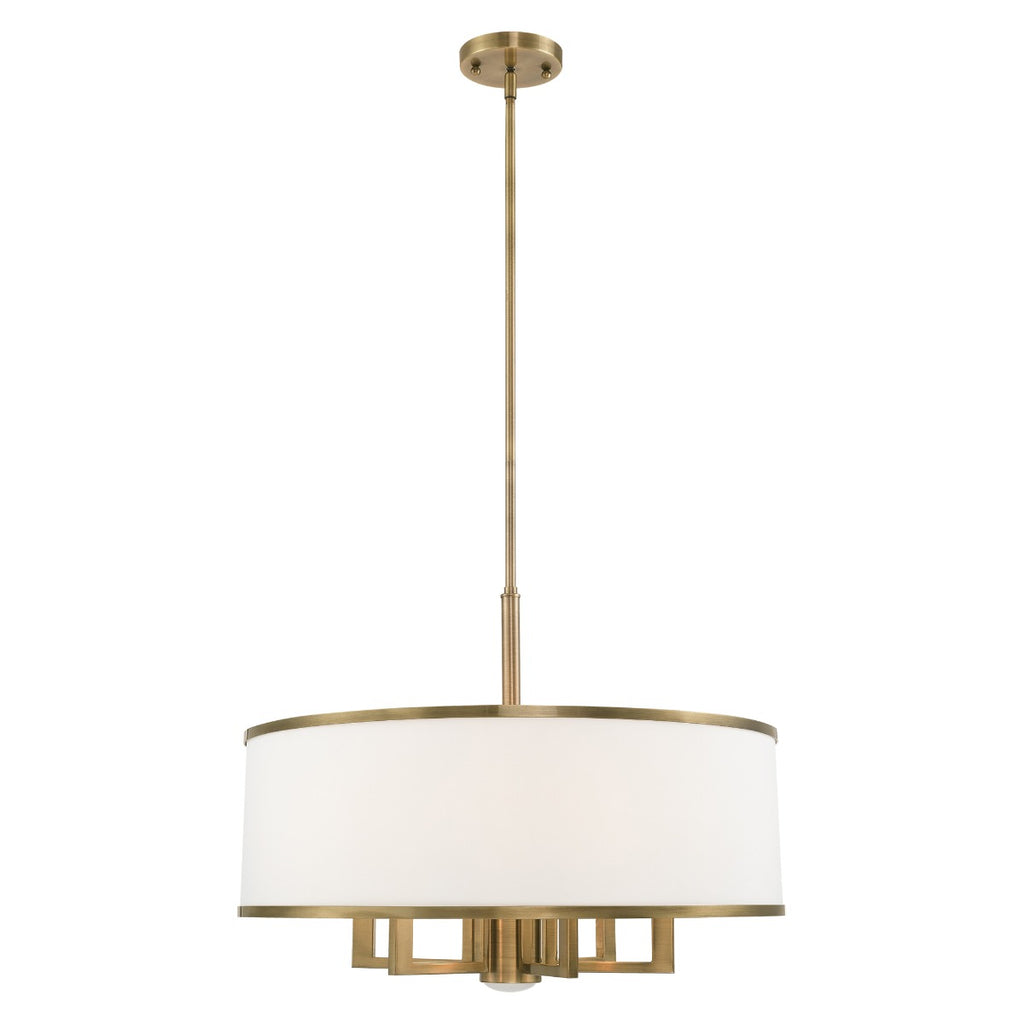 LIVEX LIGHTING  62616-01  Park Ridge Pendant/Chandelier