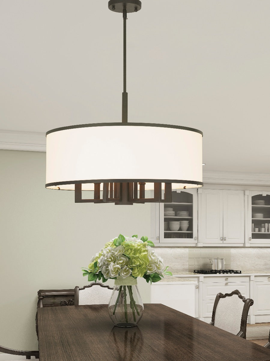LIVEX LIGHTING  62616-07  Park Ridge  Pendant Chandelier