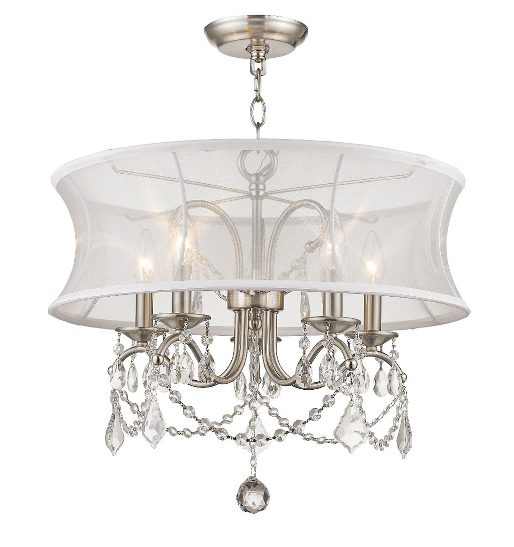 LIVEX LIGHTING  6305-91  Newcastle  Dinette Chandelier