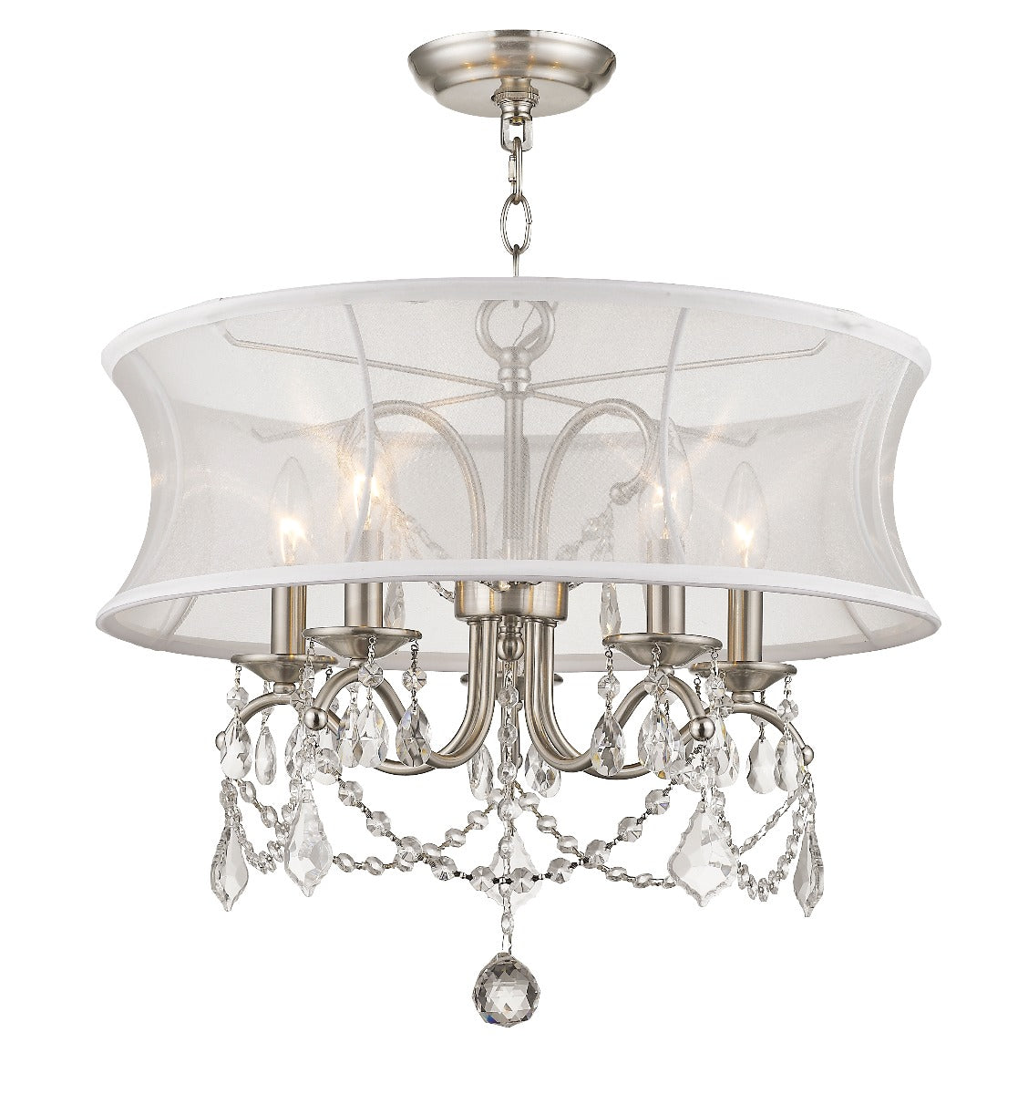LIVEX LIGHTING  6305-91  Newcastle  Dinette Chandelier