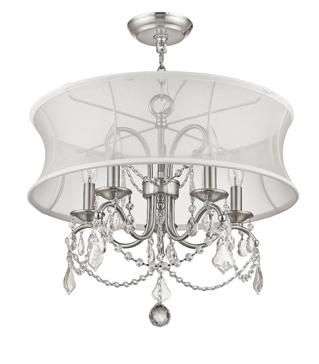 LIVEX LIGHTING  6305-91  Newcastle  Dinette Chandelier