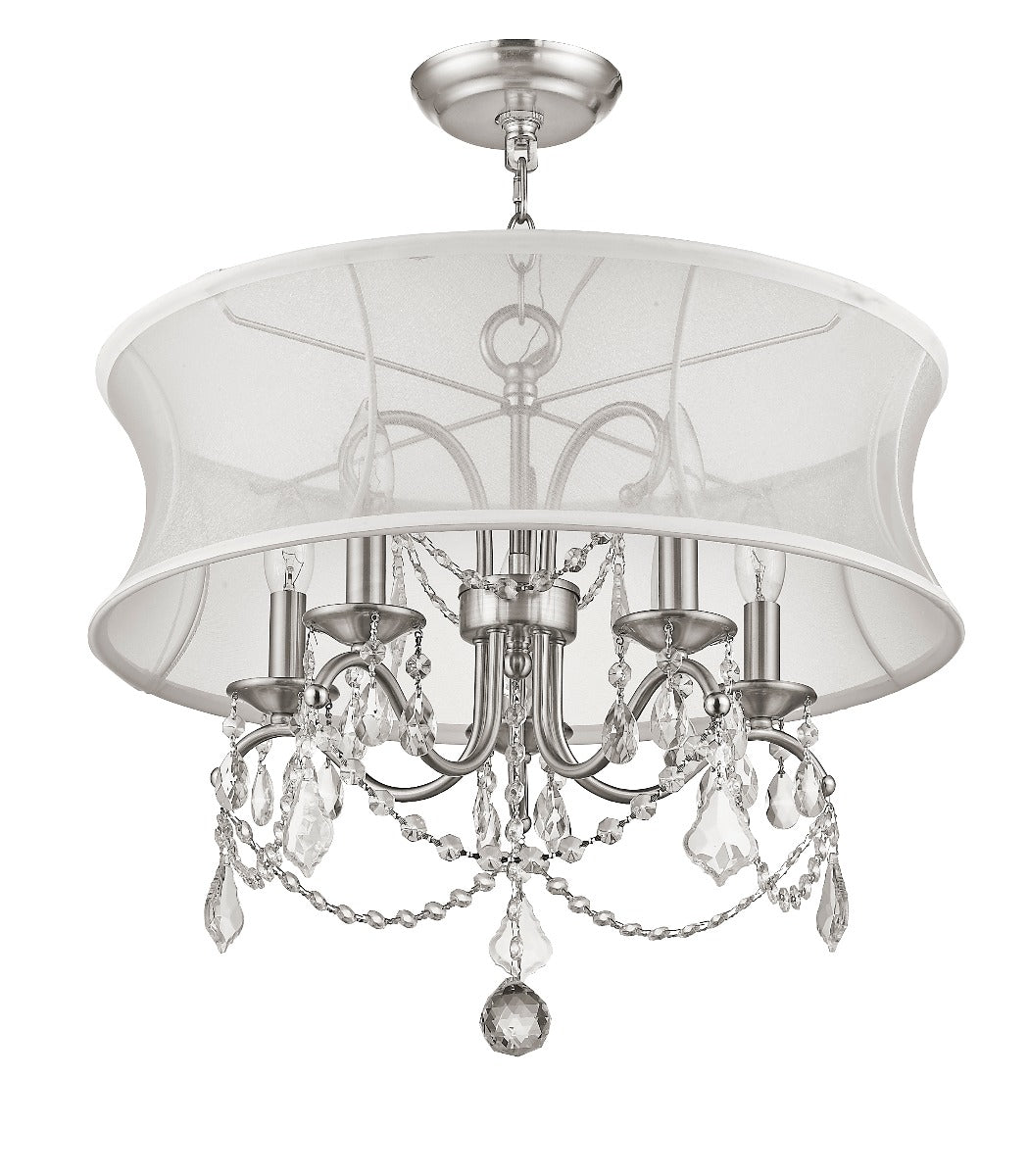 LIVEX LIGHTING  6305-91  Newcastle  Dinette Chandelier