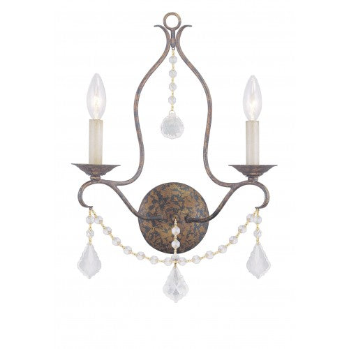 LIVEX LIGHTING  6422-71  Chesterfield  Wall Sconce