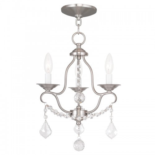 LIVEX LIGHTING  6423-91  Chesterfield  Mini Chandelier