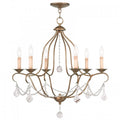 LIVEX LIGHTING  6426-48  Chesterfield  Dinette Chandelier