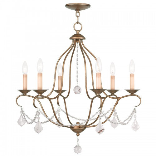 LIVEX LIGHTING  6426-48  Chesterfield  Dinette Chandelier