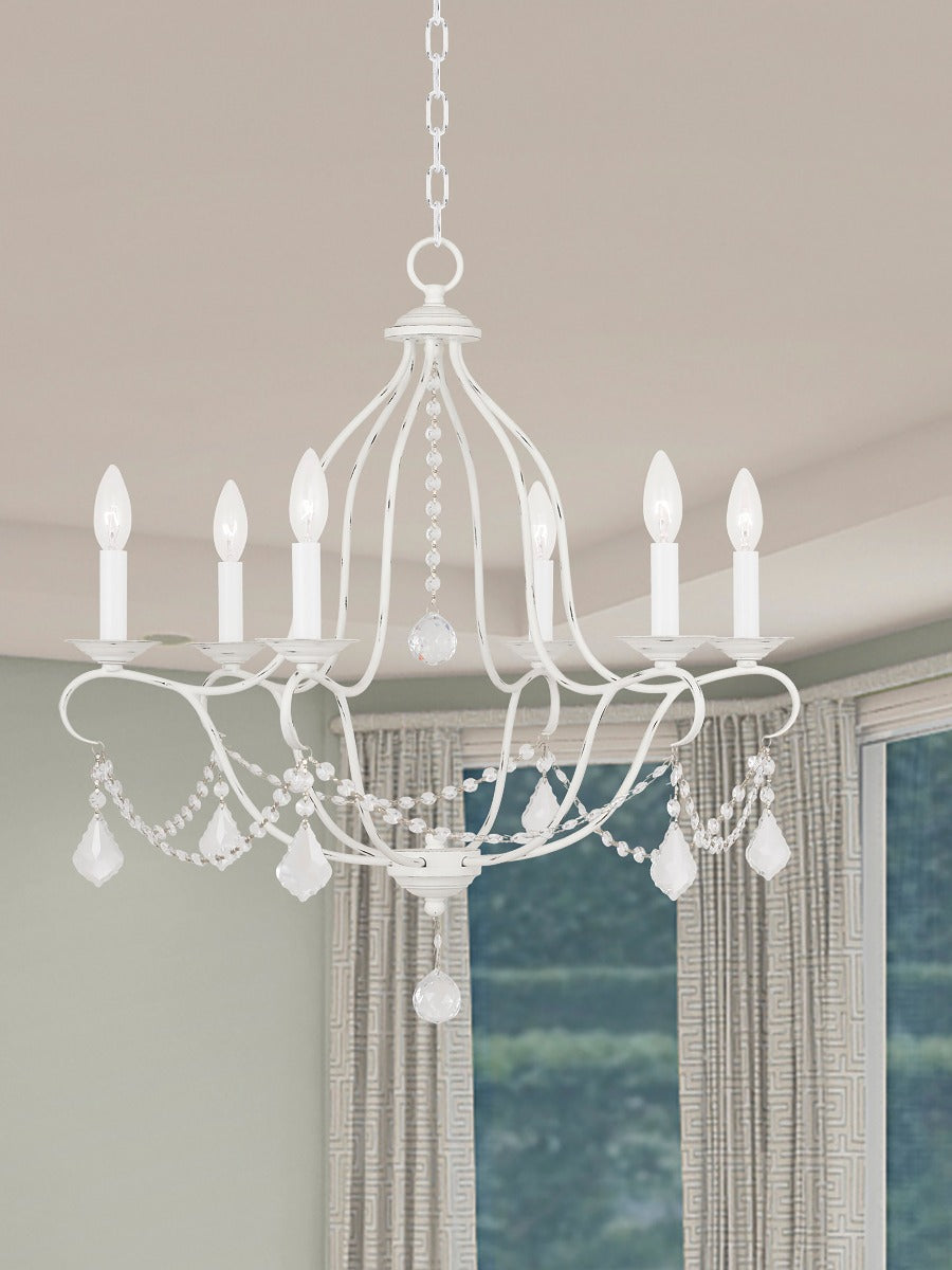 LIVEX LIGHTING  6426-60  Chesterfield  Dinette Chandelier