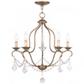 LIVEX LIGHTING  6435-48  Chesterfield  Dinette Chandelier