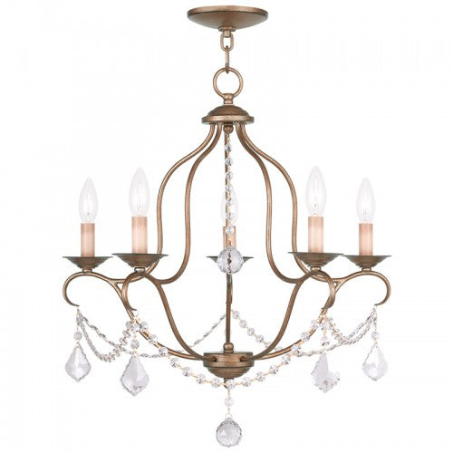 LIVEX LIGHTING  6435-48  Chesterfield  Dinette Chandelier