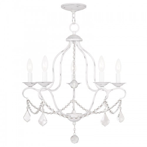 LIVEX LIGHTING  6424-91  Chesterfield  Mini Chandelier