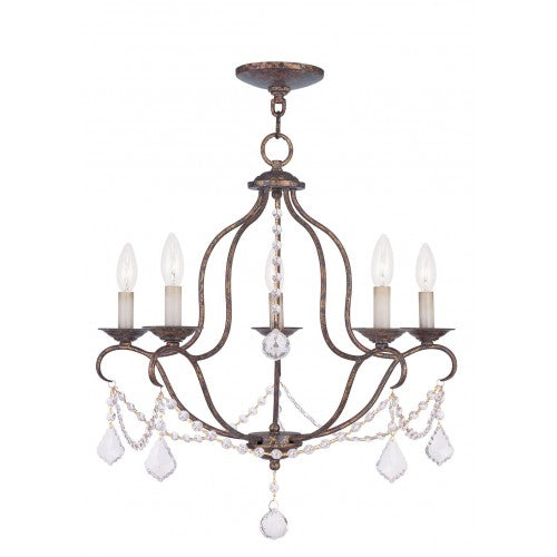 LIVEX LIGHTING  6435-71  Chesterfield  Dinette Chandelier