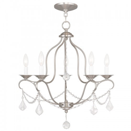 LIVEX LIGHTING  6435-91  Chesterfield  Dinette Chandelier