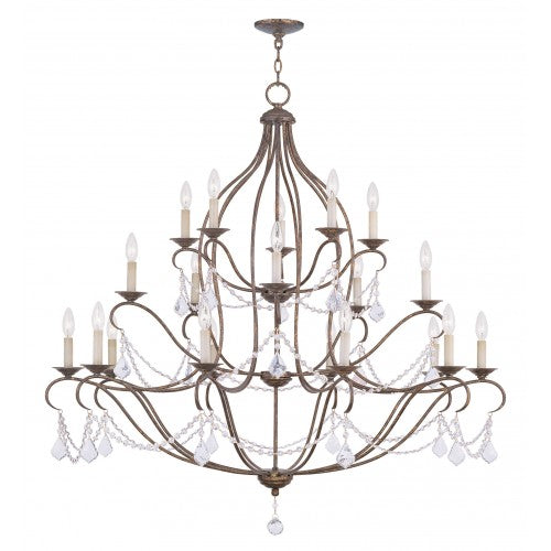LIVEX LIGHTING  6439-71  Chesterfield  Dinette Chandelier