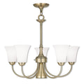 LIVEX LIGHTING  6465-01  Ridgedale  Dinetter Chandelier