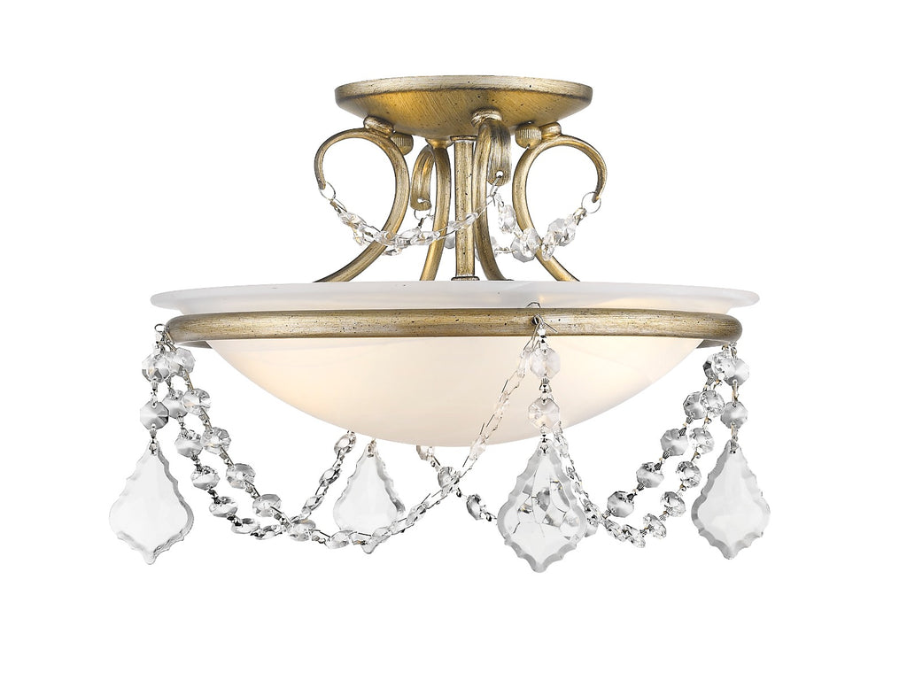 LIVEX LIGHTING  6523-73  Chesterfield/Pennington Ceiling Mount