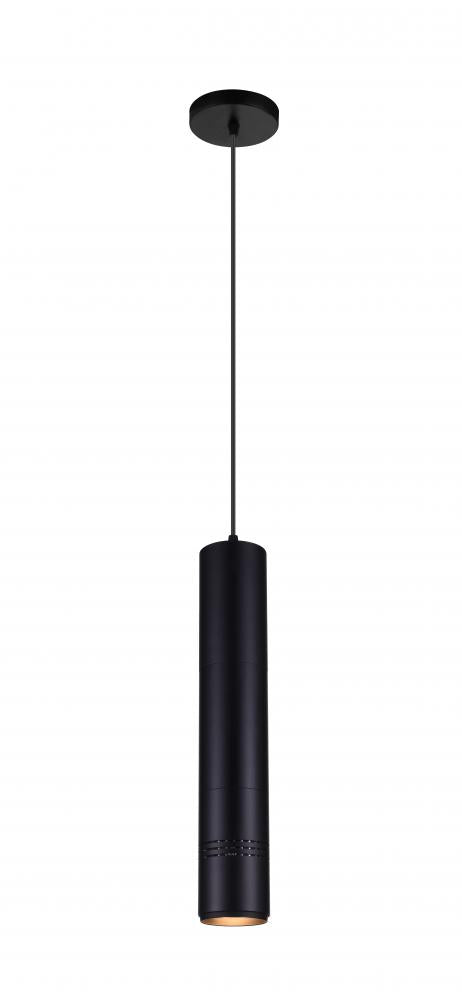 CWI LIGHTING  7117P3-1-101-A  Stowe LED Down Mini Pendant with Black finish