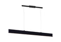 CWI LIGHTING  7145P47-1-253-RC  Krista LED Chandelier with Satin Black Finish