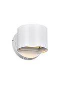 CWI LIGHTING  7148W5-103-R  Lilliana LED Wall Sconce with White Finish