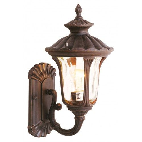 LIVEX LIGHTING  7650-58  Oxford  Wall Lantern/Wall Sconce