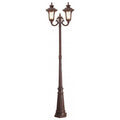 LIVEX LIGHTING  7660-58  Oxford  Outdoor 2 Head Post