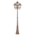 LIVEX LIGHTING  7669-50  Oxford  Outdoor 4 Head Post