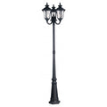LIVEX LIGHTING  7866-04  Oxford  Outdoor 3 Head Post