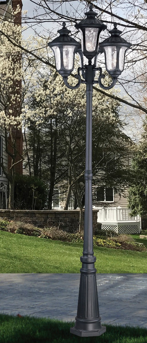 LIVEX LIGHTING  7869-04  Oxford  Outdoor 4 Head Post