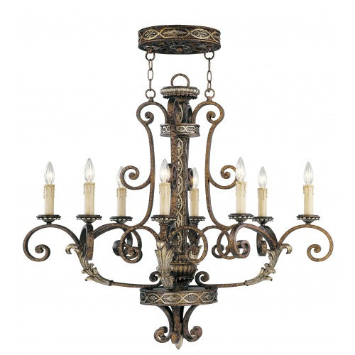 LIVEX LIGHTING  8538-64  Seville  Dinette Chandelier
