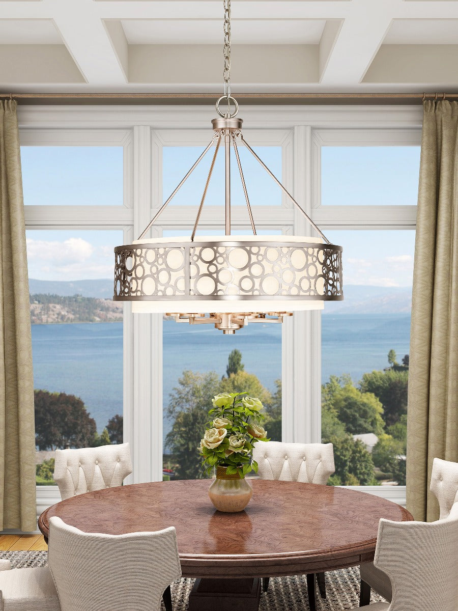 LIVEX LIGHTING  86796-91  Avalon  Dinette Chandelier