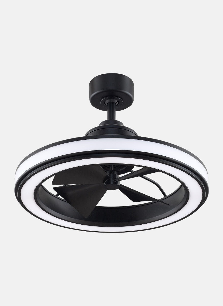FANIMATION  FP8404BL  Gleam - 16 inch - Black with LED Light Kit