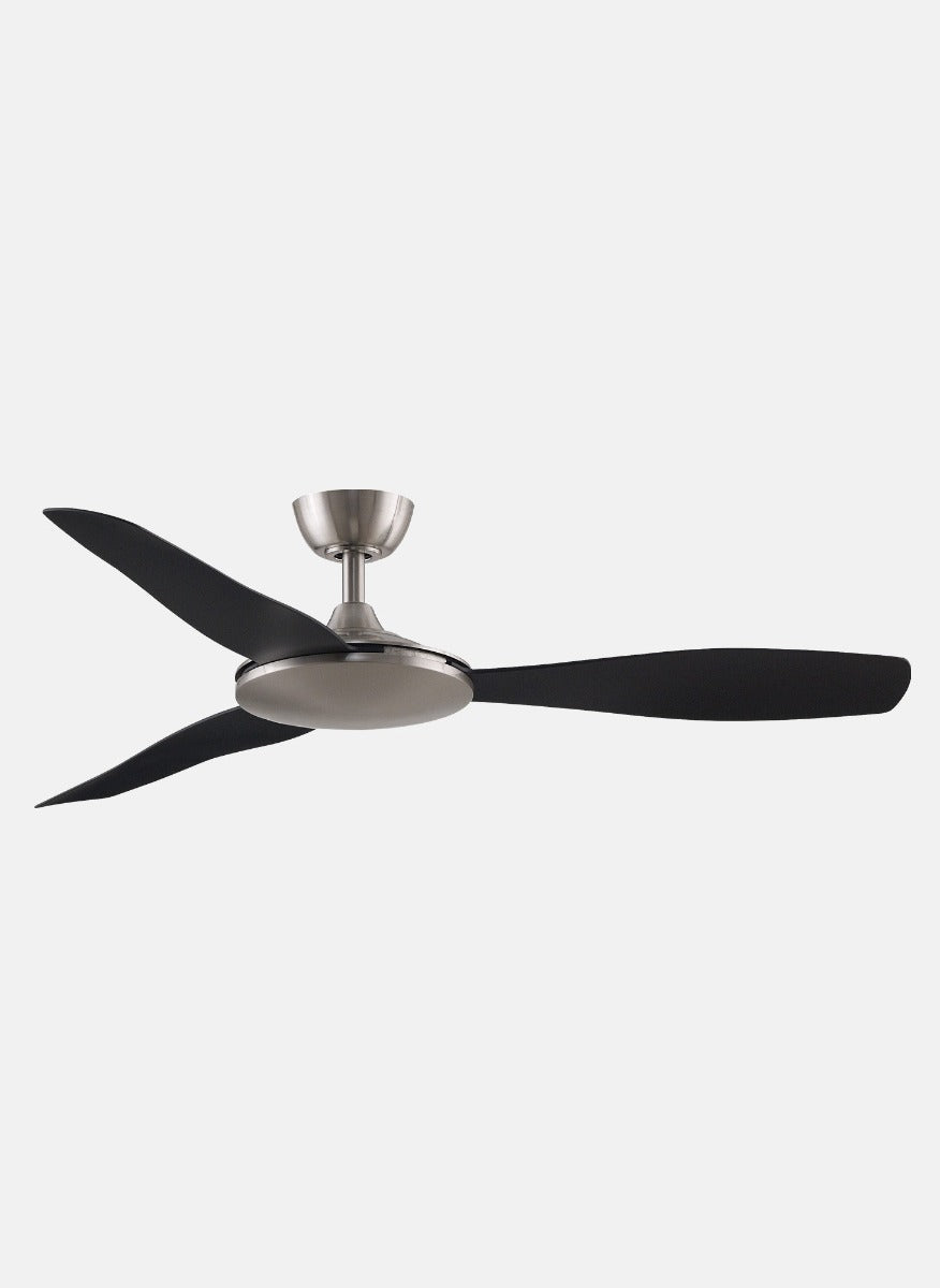 FANIMATION  FPD8520BNBL  GlideAire - 52" - Brushed nickel + black blades