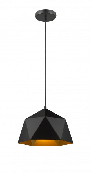 BETHEL  YS7702-1PS-BK  Single Pendant