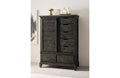 KINCAID PLANK ROAD WHEELER DOOR CHEST CHARCOAL 706-250C