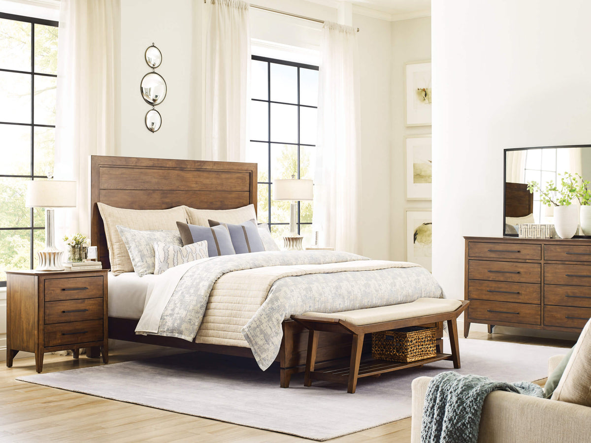 KINCAID ABODE SCHAFER QUEEN PANEL BED 269-304P