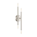 LIVEX LIGHTING Soho Sconce Brushed Nickel 46771-91