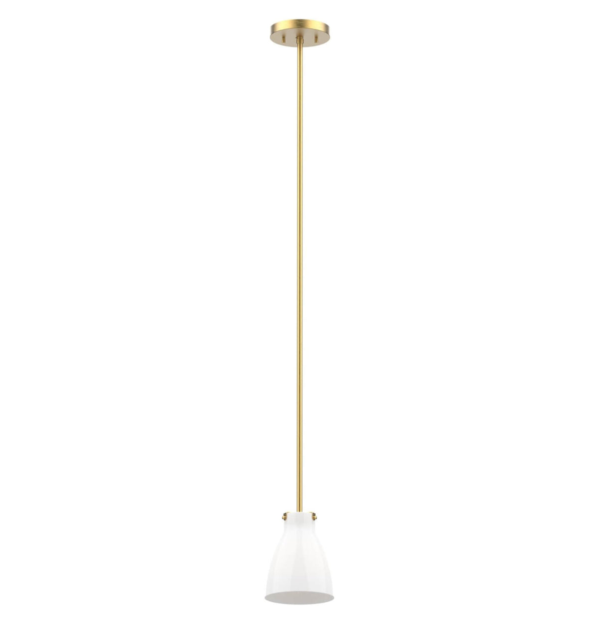 DVI LIGHTING EMMA MINI-PENDANT BRASS OPAL DVP47021BR-TO