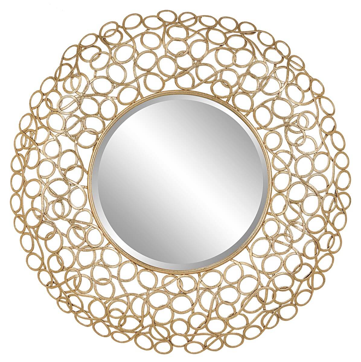 UTTERMOST SWIRL ROUND MIRROR 09850