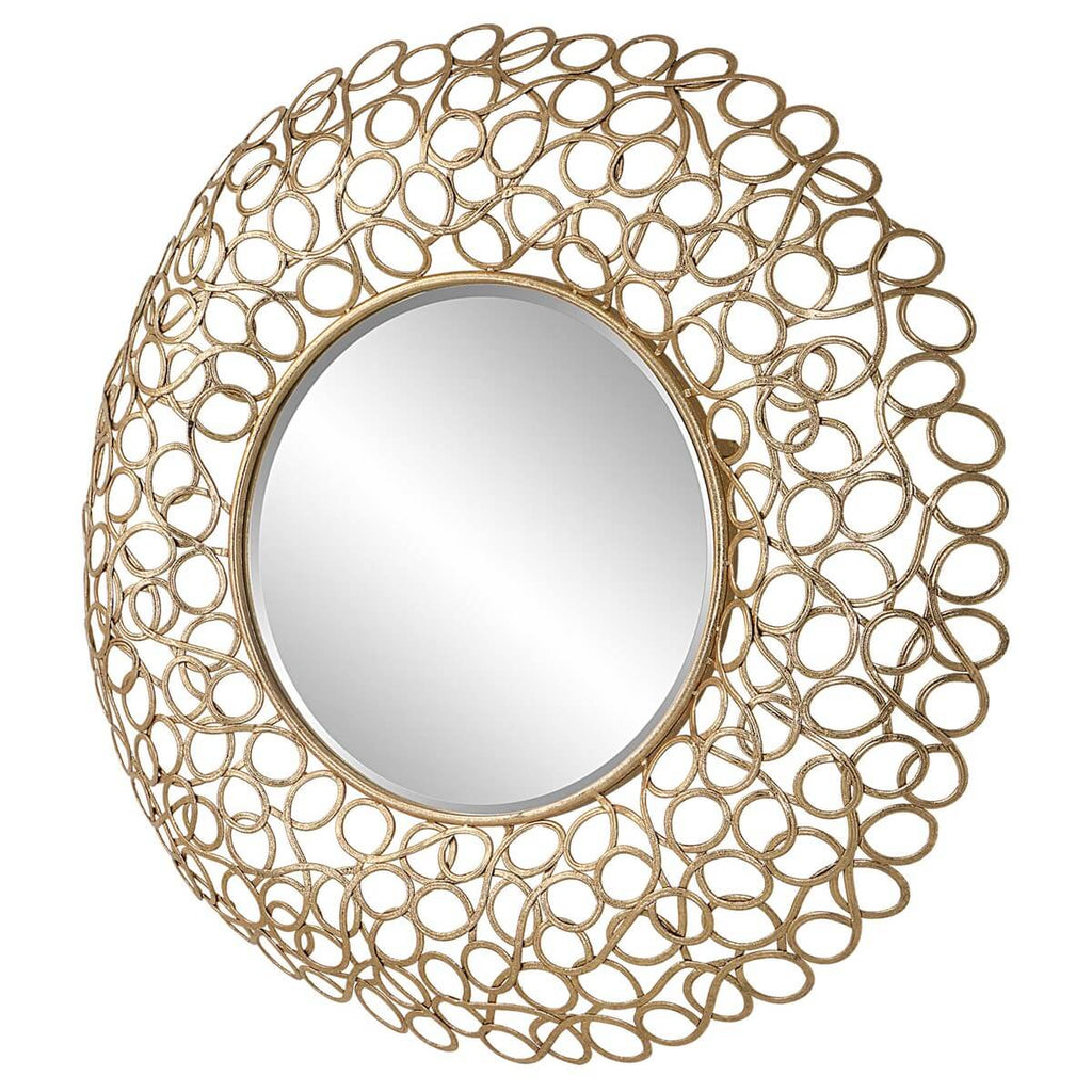 UTTERMOST SWIRL ROUND MIRROR 09850