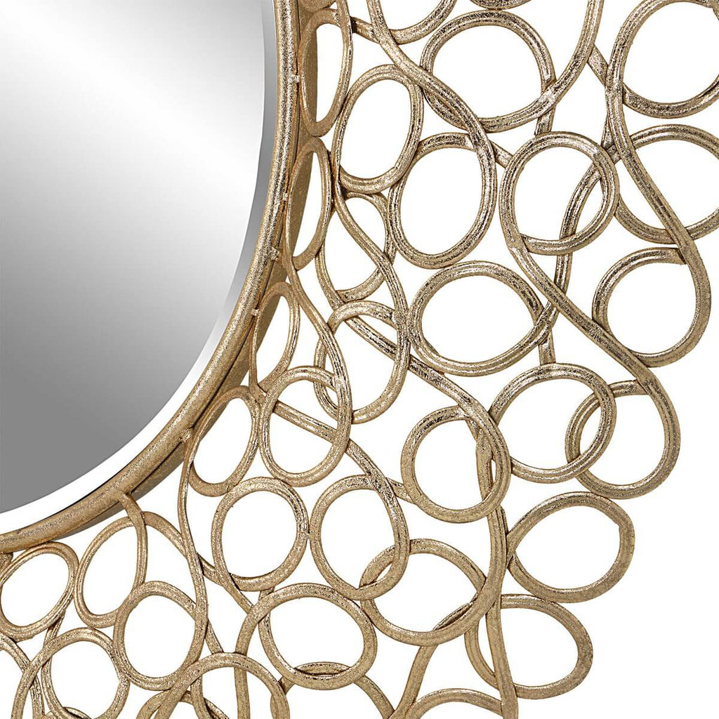 UTTERMOST SWIRL ROUND MIRROR 09850